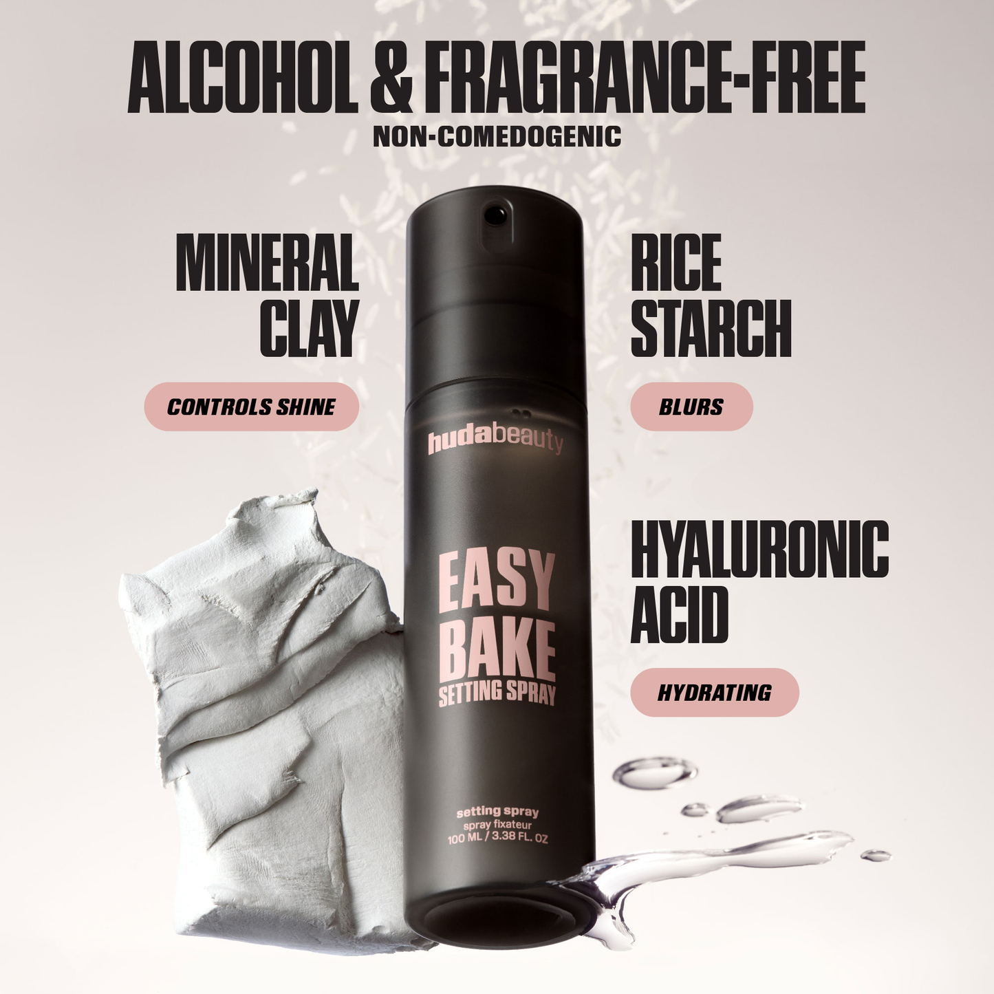 Easy Bake Blurring Setting Spray with 16-Hour Wear HUDA BEAUTY