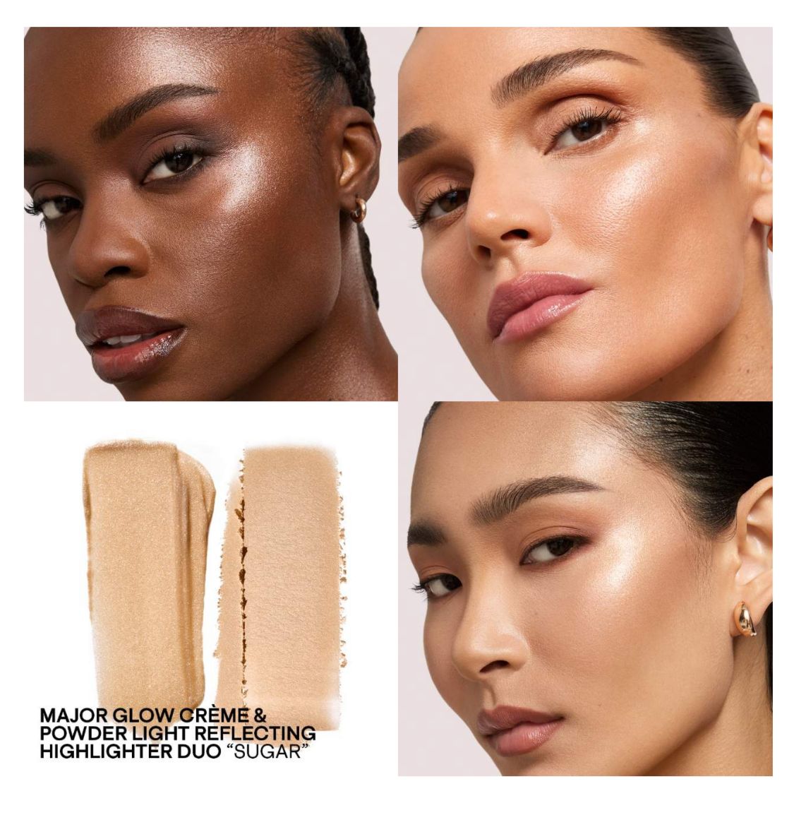 Major glow crème & powder light reflecting translucent highlighter duo Patrick Ta