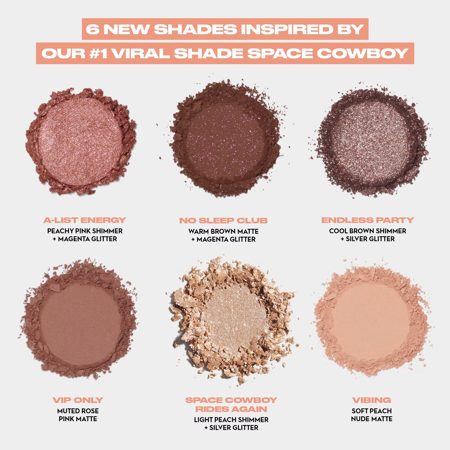 Moondust Space Cowboy Glitter Eyeshadow Palette Urban Decay