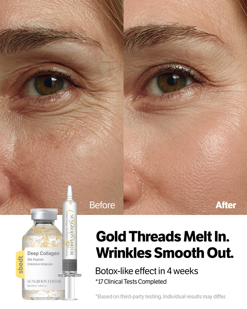 Deep Collagen Silk Peptide Ampoule SUNGBOON EDITOR