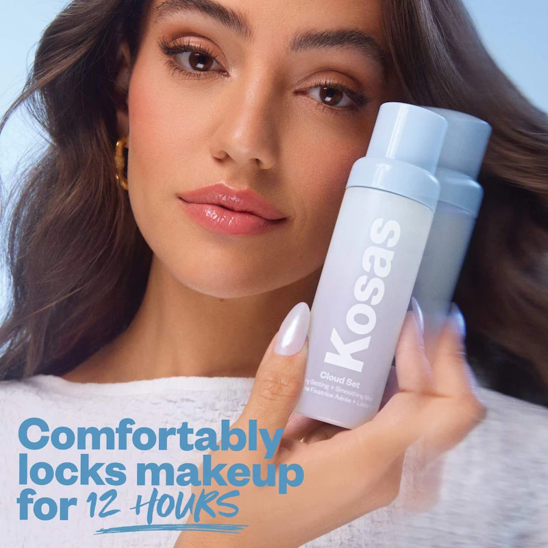 Cloud Set Airy Setting Spray + Smoothing Mist Kosas
