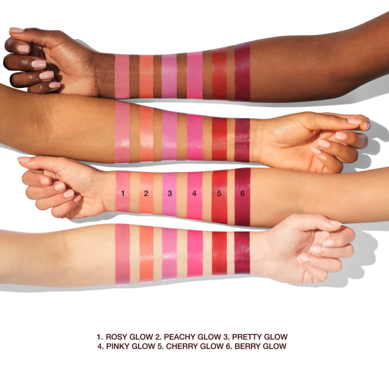 Unreal Lip + Cheek Glow Blush Stick with Hyaluronic Acid Charlotte Tilbury