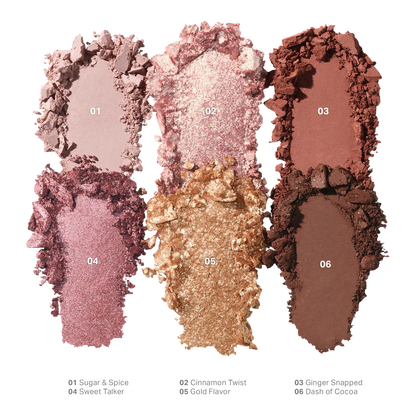 ChromaPlus 6-pan eyeshadow palette Morphe