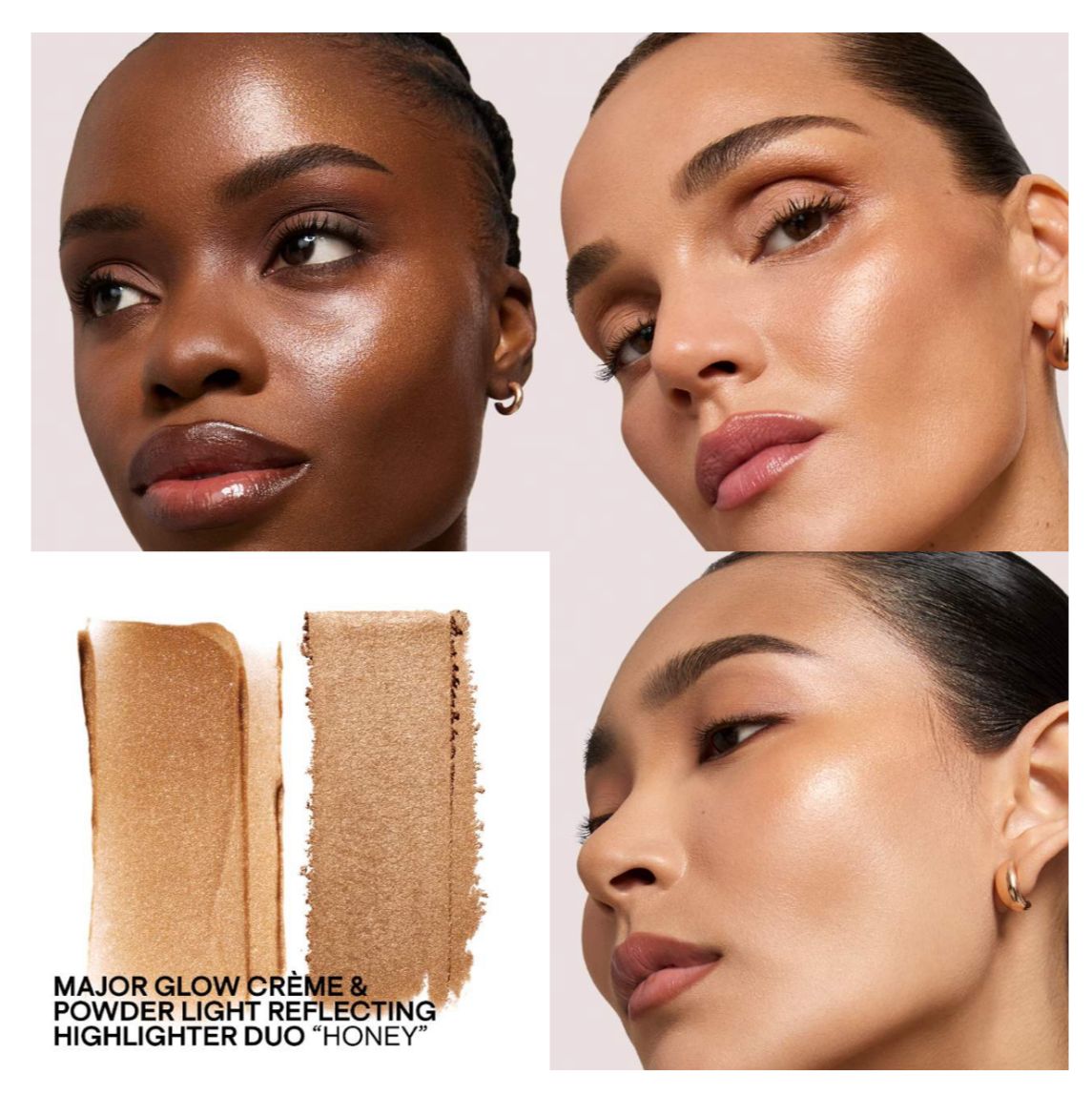 Major glow crème & powder light reflecting translucent highlighter duo Patrick Ta