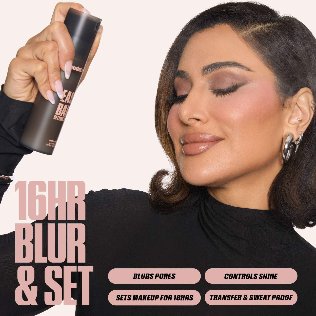 Easy Bake Blurring Setting Spray with 16-Hour Wear HUDA BEAUTY