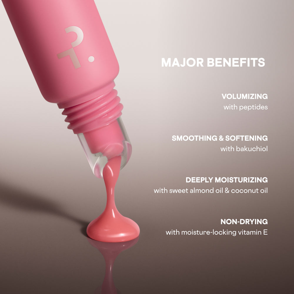 Major moisture smoothing and hydrating tinted lip balm with vitamin E PATRICK TA