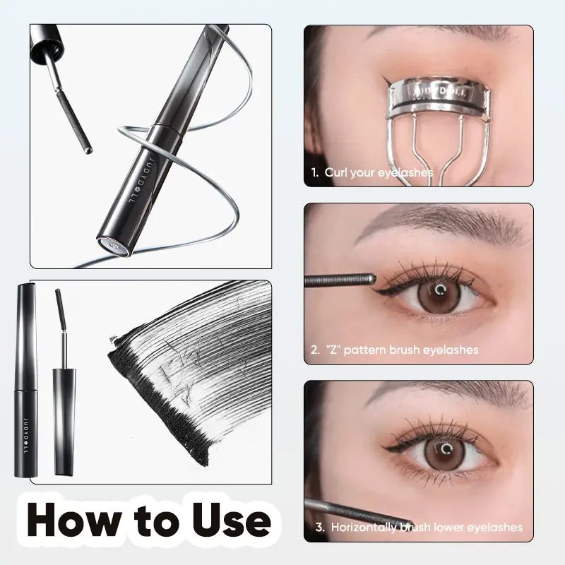 3D Curling Eyelash Iron Mascara Judydoll