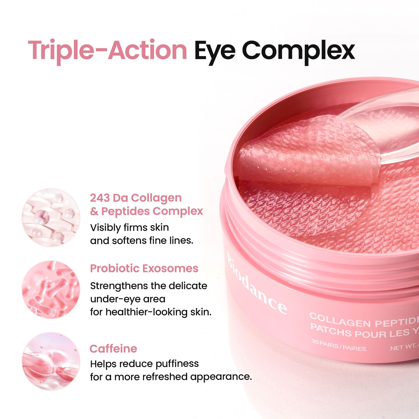 Collagen peptide eye patch Biodance