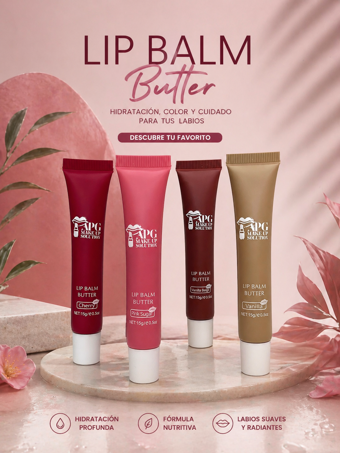 Lip balm butter Makeup Solution