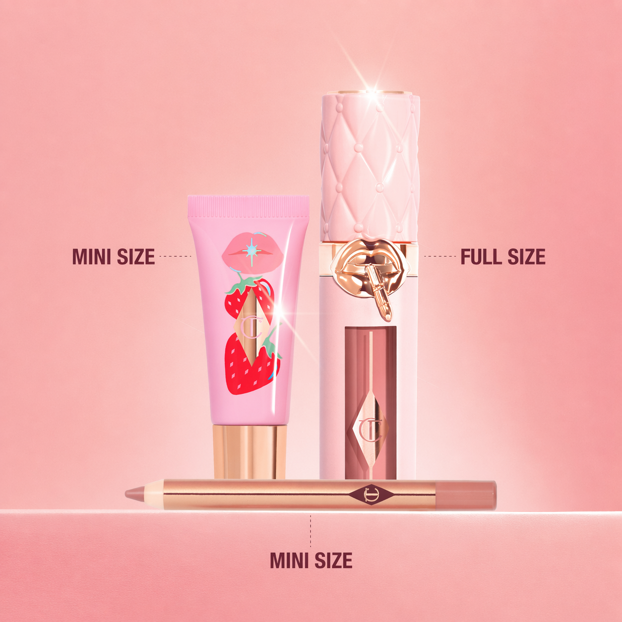 Juicy, plumper-looking lips kit Charlotte Tilbury
