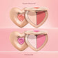Pillow talk beauty soulmates airbrush flawless finish brightening and blush powder palette Charlotte Tilbury