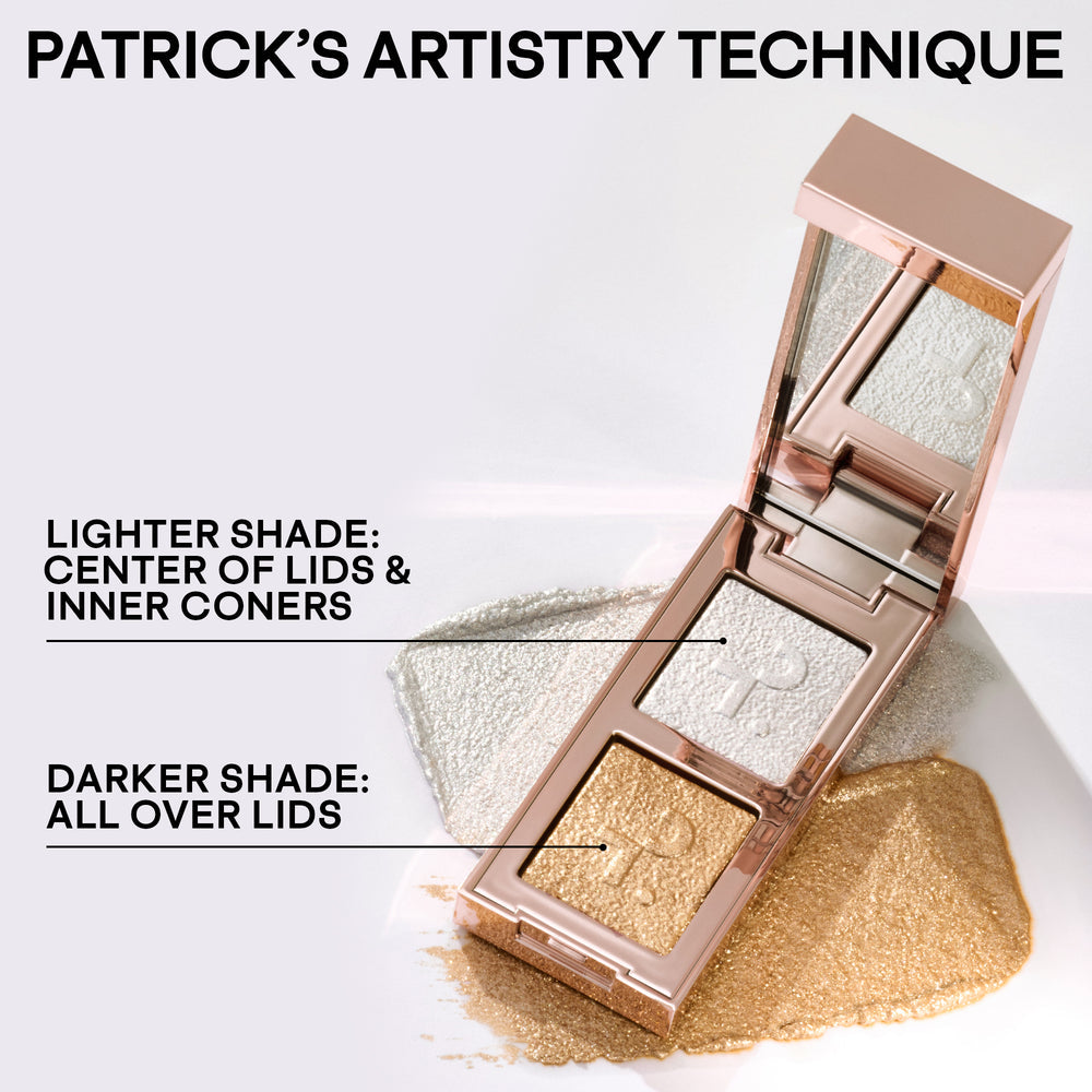 Major dimension eye illusion eyeshadow duo Patrick Ta
