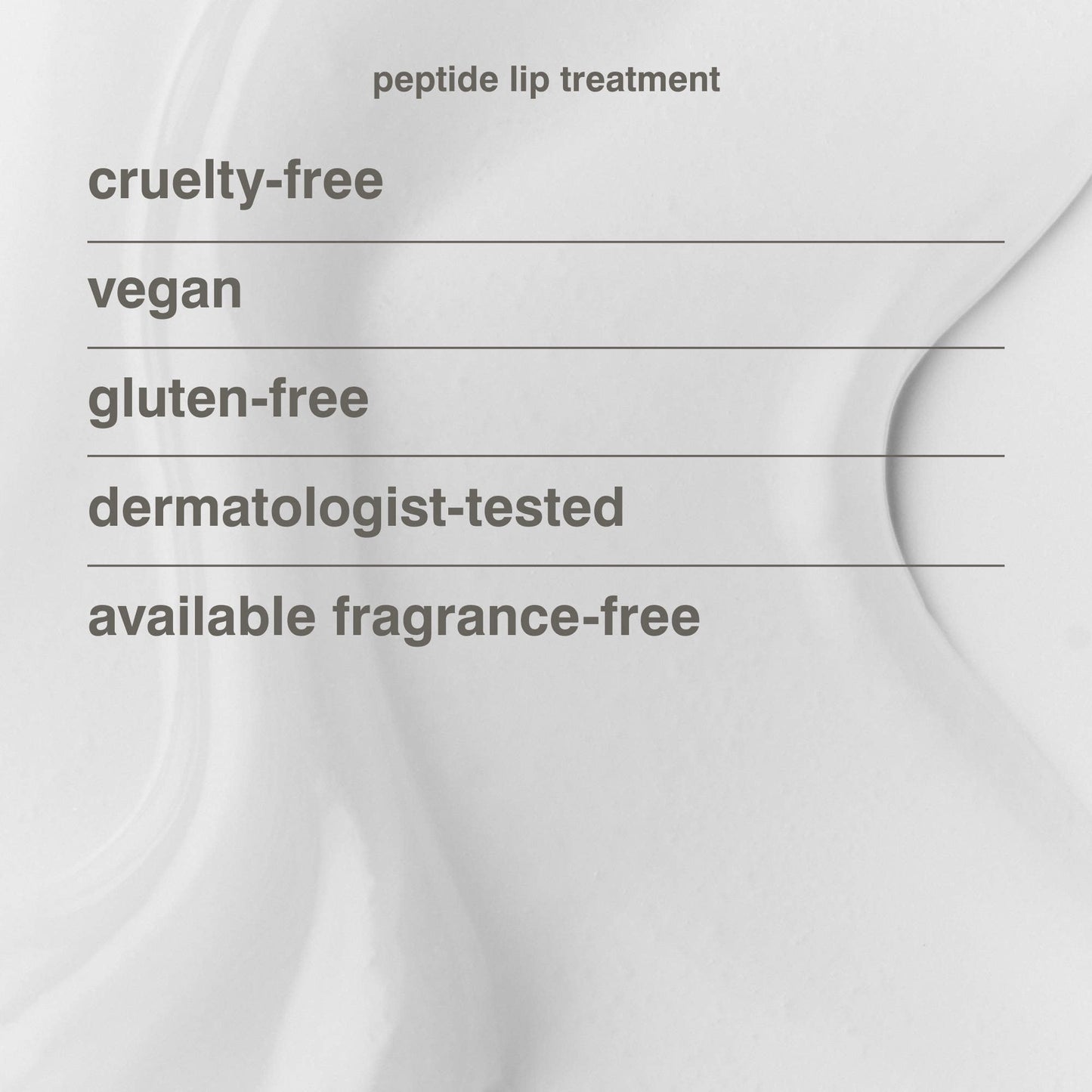 Peptide lip treatment nourishing glaze Rhode