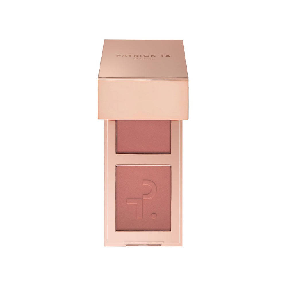 Mini Major Headlines Double-Take Crème & Powder Blush Duo Patrick Ta