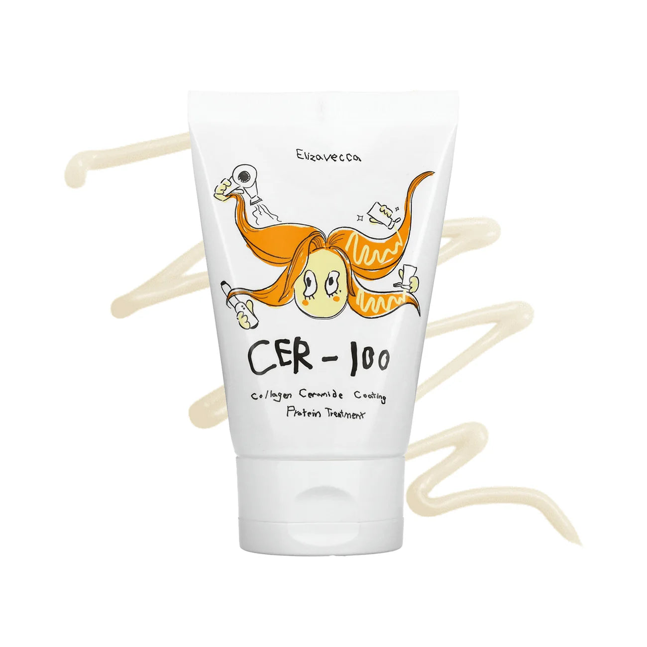 Cer-100 Collagen Ceramide Coating Protein Treatment Elizavecca