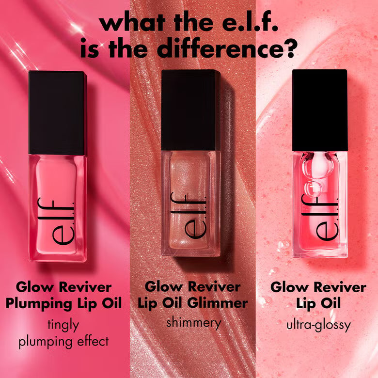 Glow reviver plumping lip oil elf