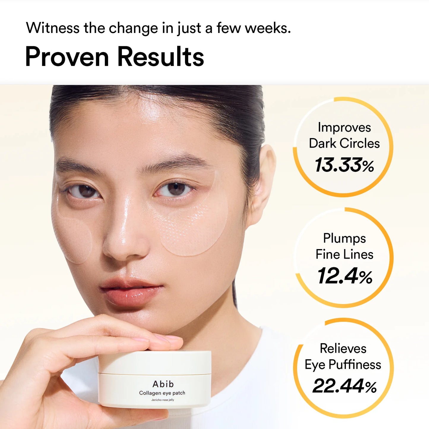 Collagen eye patch jericho rose jelly Abib