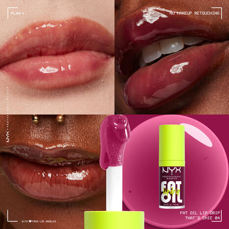 Fat oil lip drip vegan lip oil NYX