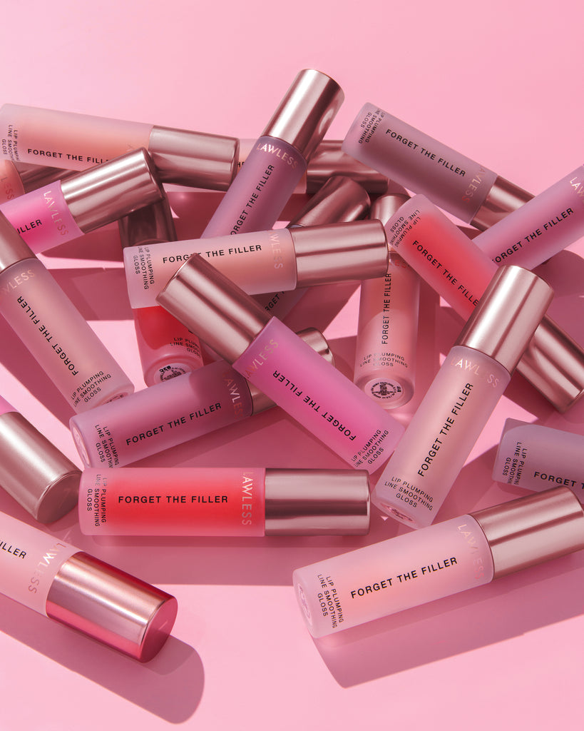 Forget the filler lip plumper line smoothing gloss Lawless