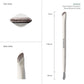M402 Dual-Ended Precision Brow Brush & Comb Morphe