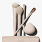 Oat Latte 5-Piece Face & Eye Brush Set Morphe