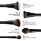 Mario's essential cosmetic brush set Makeup By Mario