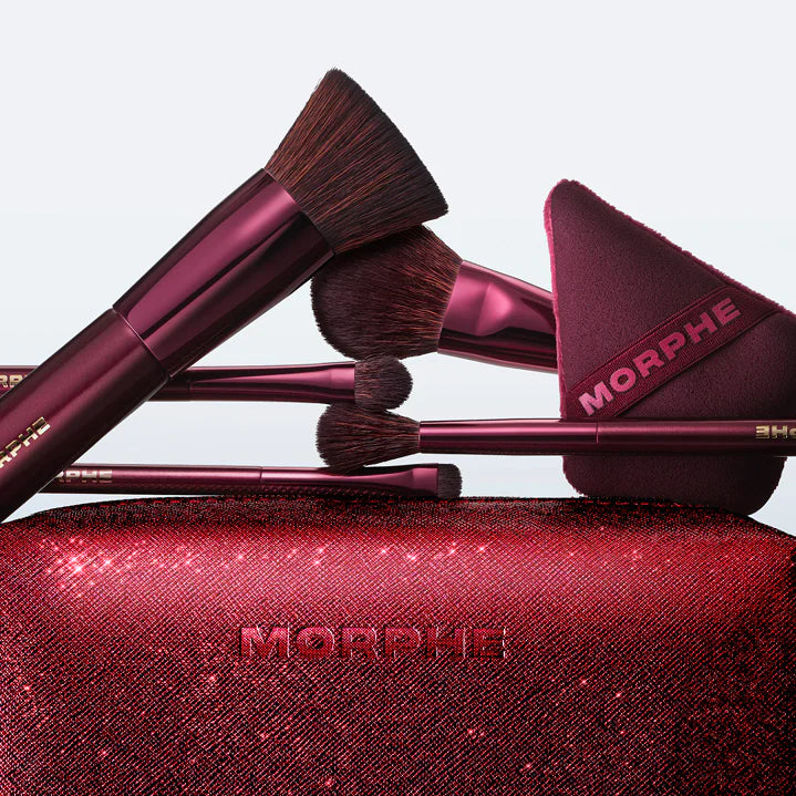 Rebellious 6-piece brush & tool set Morphe