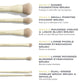 Buttery Blends 6-Piece Travel Brush Set Morphe