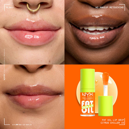 Fat oil lip drip vegan lip oil NYX