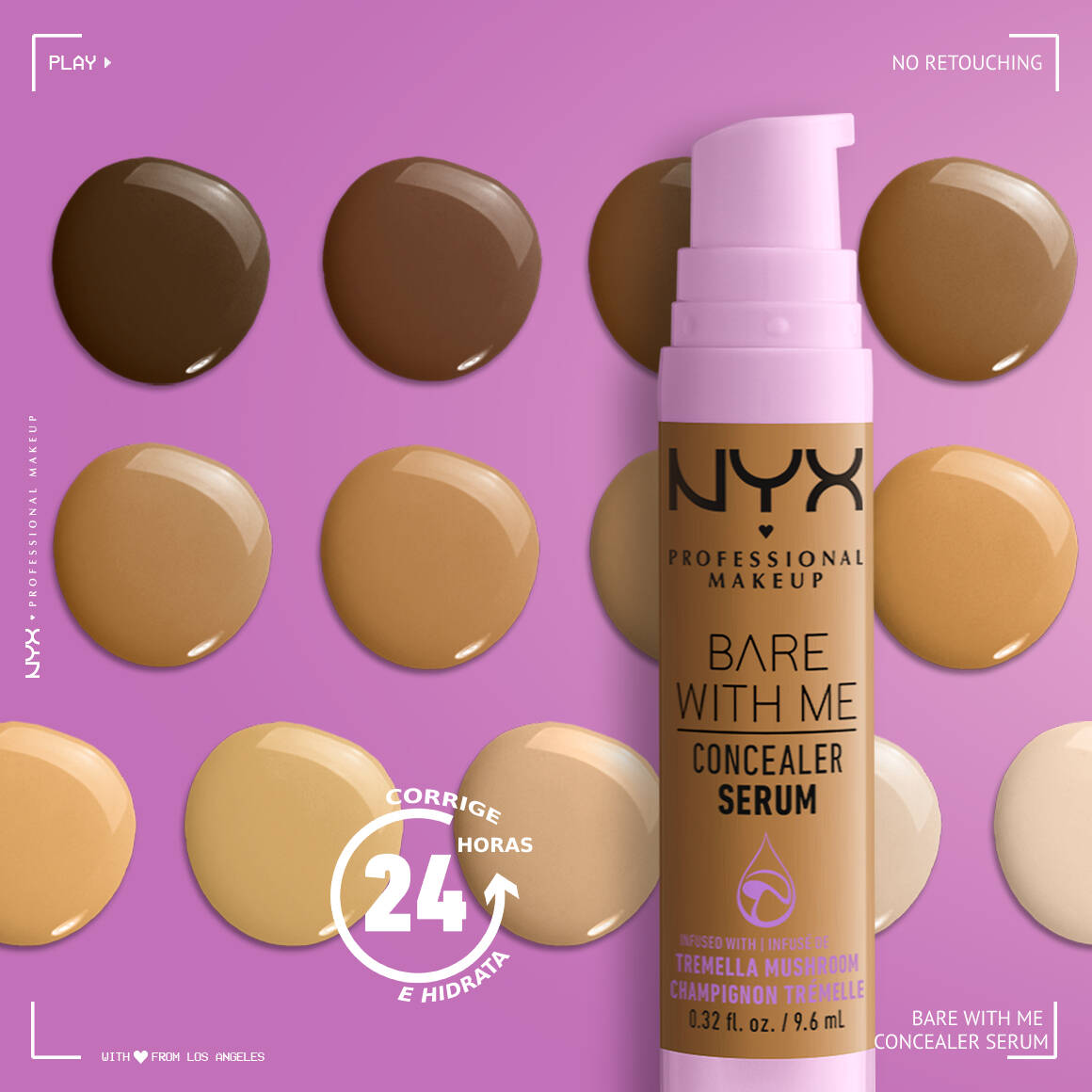 Bare with me concealer serum Nyx