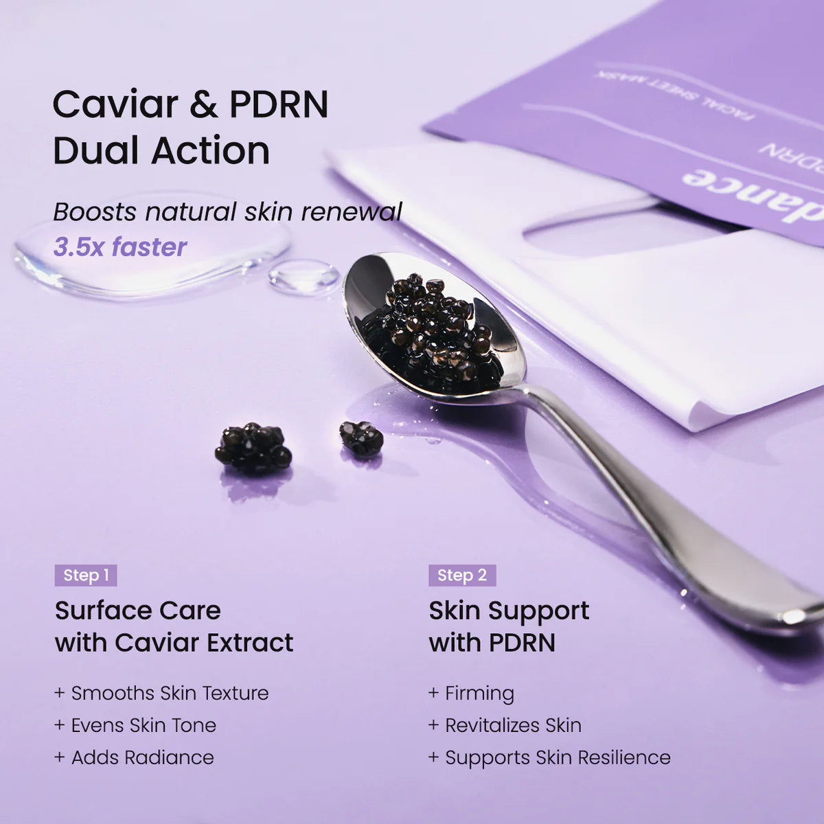 Rejuvenating caviar PDRN real deep mask Biodance