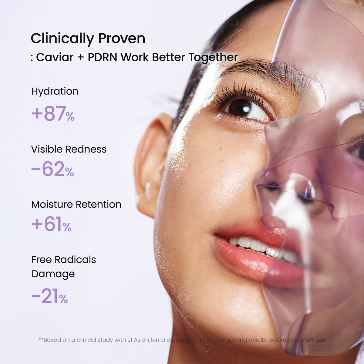 Rejuvenating caviar PDRN real deep mask for natural skin renewal & firming Biodance