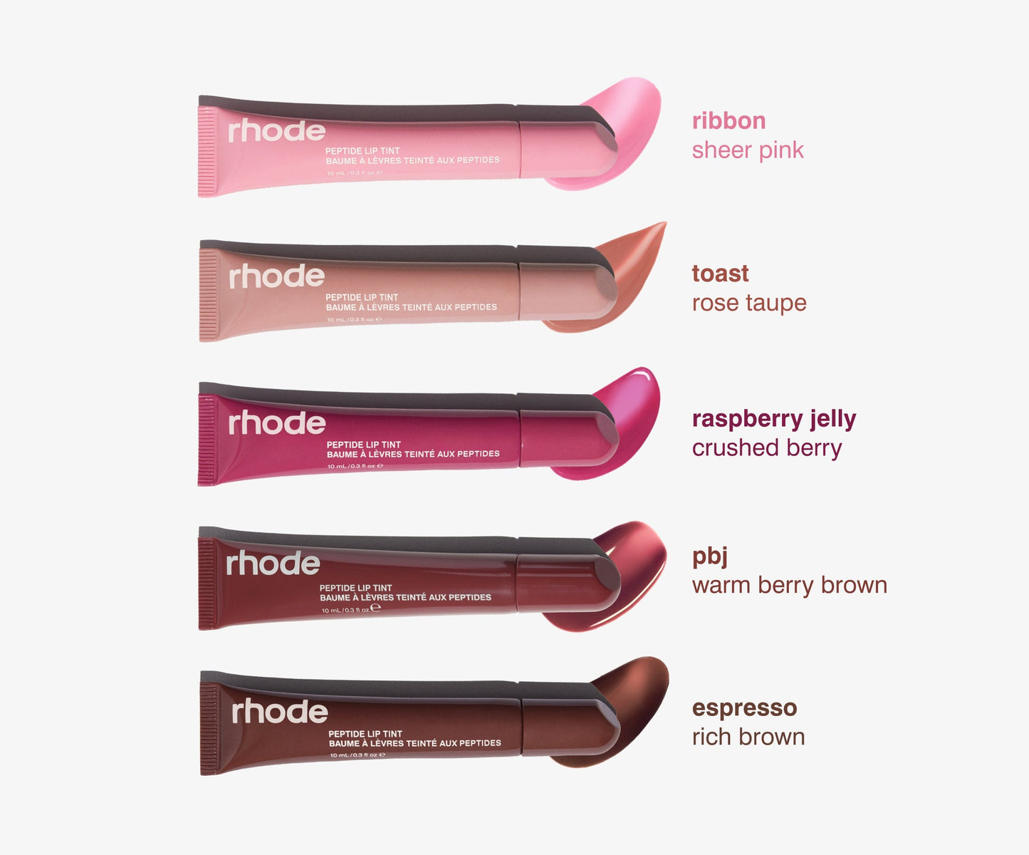 Peptide lip tint Rhode