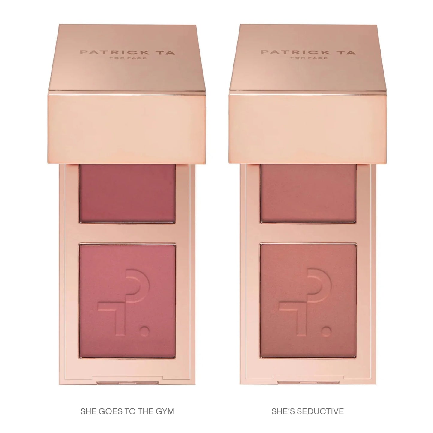 Mini must-have blush duo set Patrick Ta