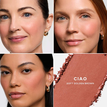 SuperSuede talc-free powder blush Saie