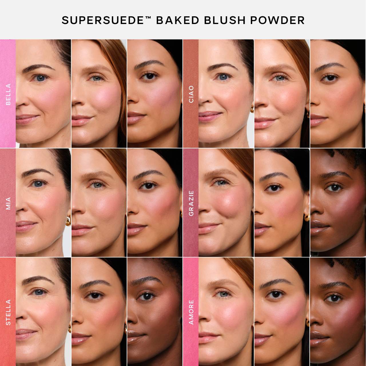 SuperSuede talc-free powder blush Saie