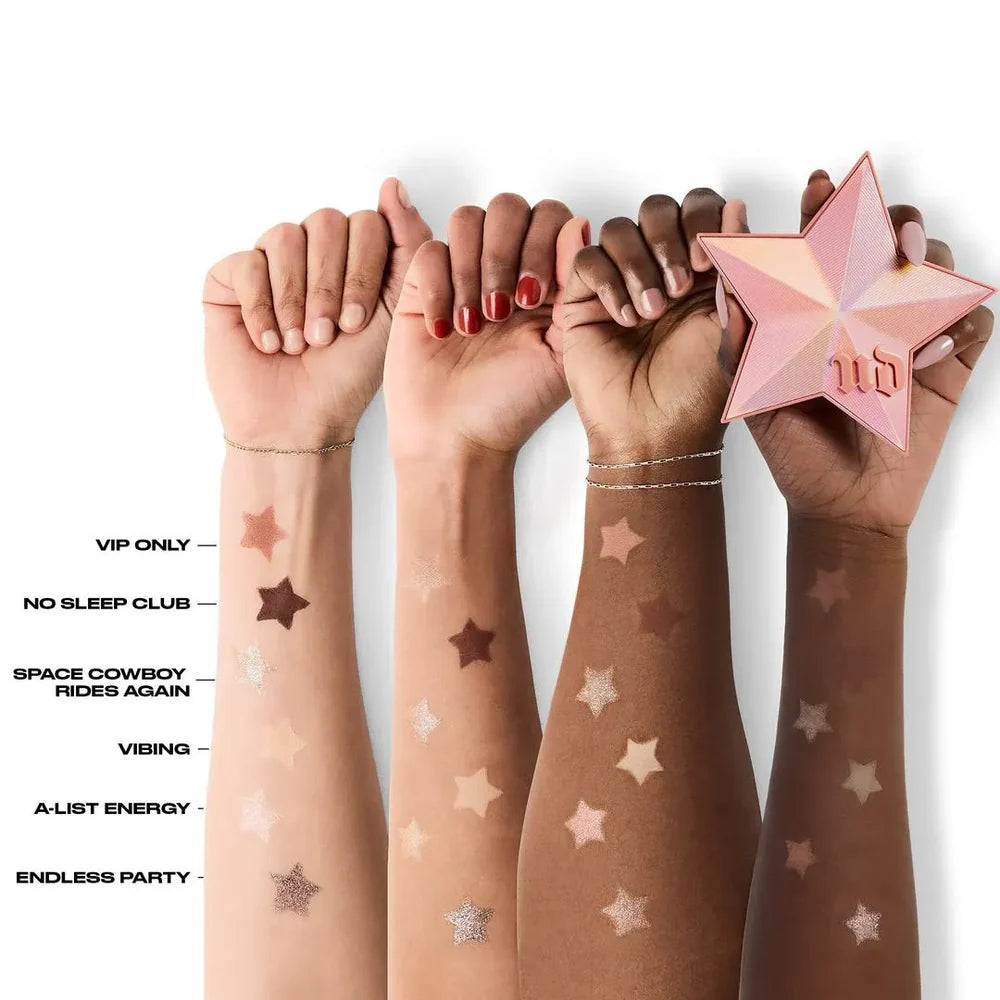 Moondust Space Cowboy Glitter Eyeshadow Palette Urban Decay