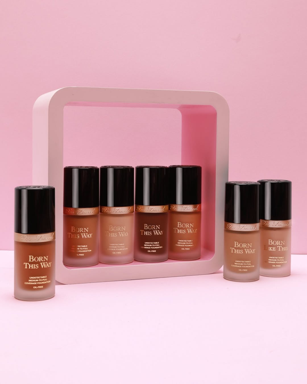 Born this way undetectable medium-to-full coverage foundation Too Faced