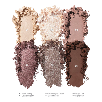 ChromaPlus 6-pan eyeshadow palette Morphe