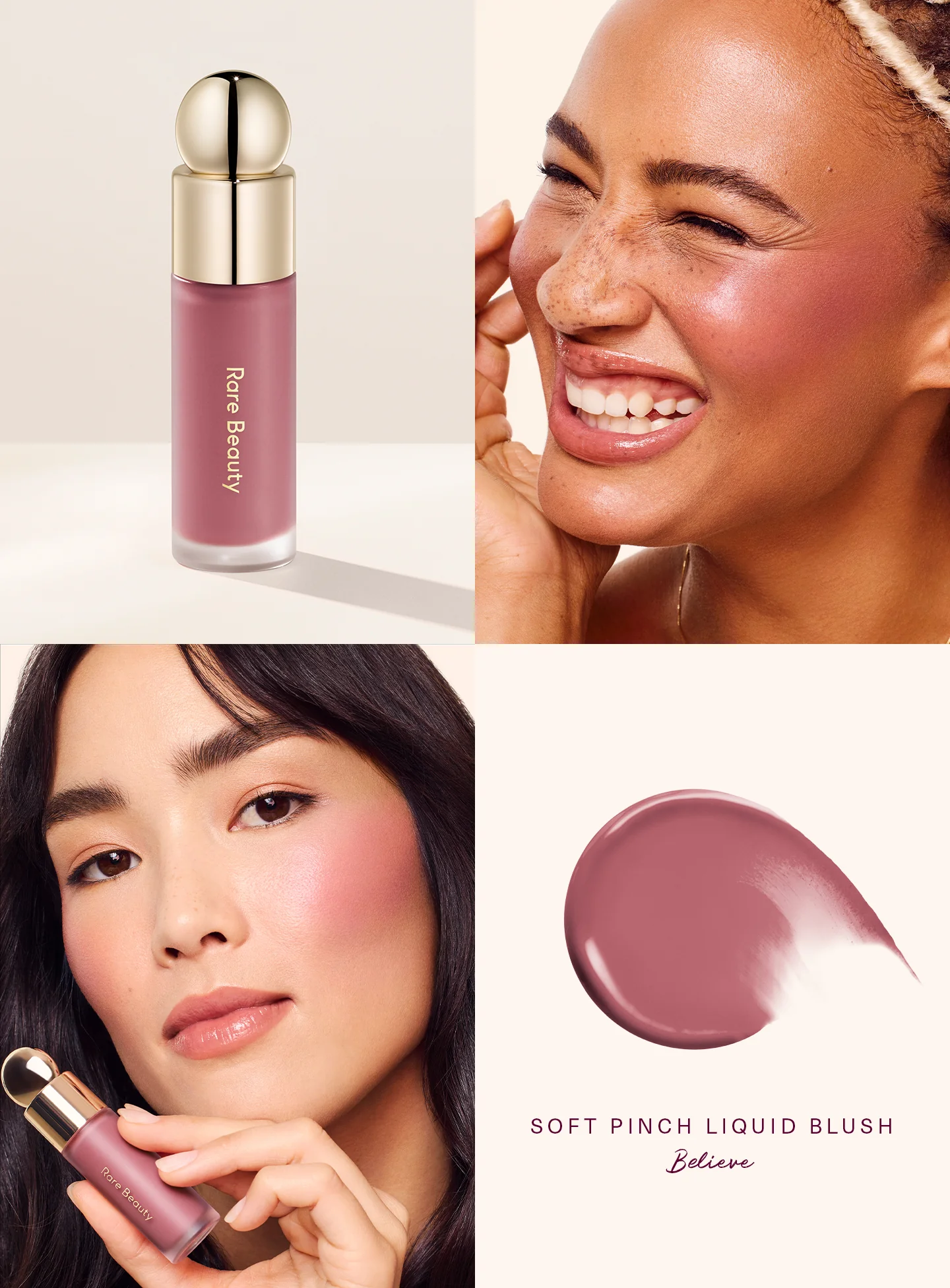 Soft pinch dewy liquid blush Rare Beauty