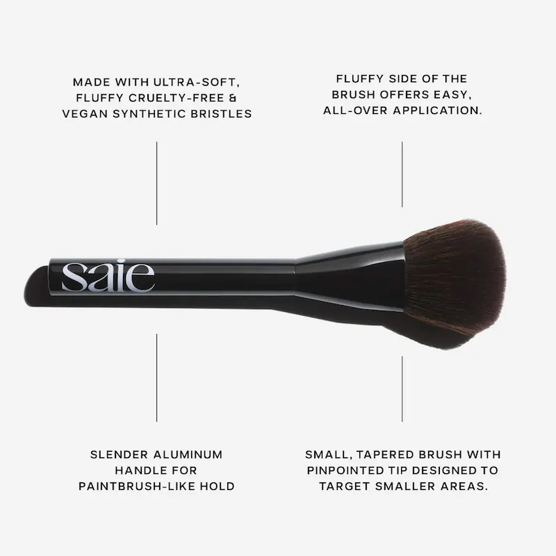 The Powder Blush Brush Saie
