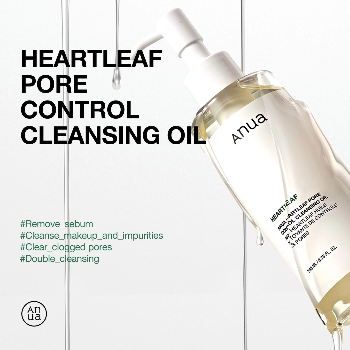 Heartleaf Pore Control Cleansing Oil Anua