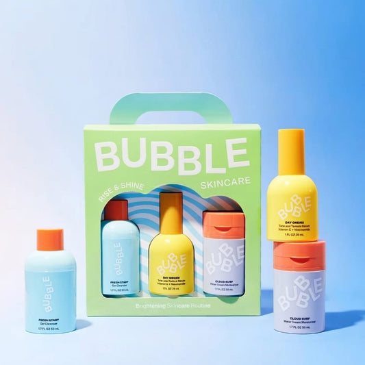 Rise and shine brightening kit Bubble