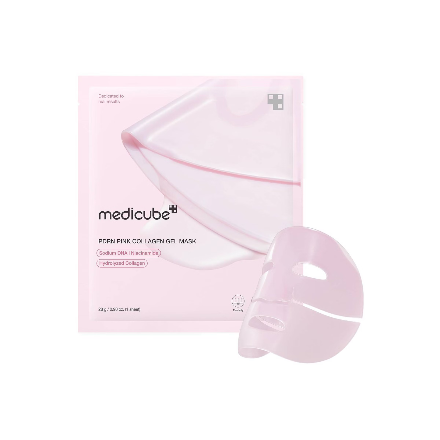 PDRN pink collagen gel mask Medicube