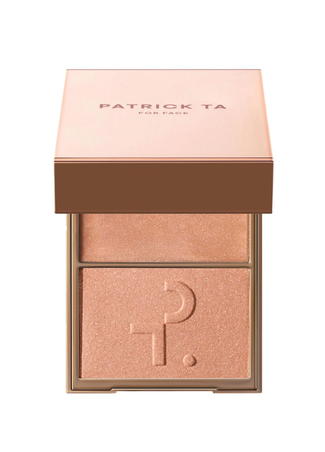 Major glow crème & powder light reflecting translucent highlighter duo Patrick Ta