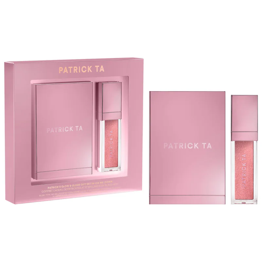 Patrick's Glow and Gloss Set: Major Headlines Blush Duo and Lip Gloss Makeup Gift Set Patrick Ta