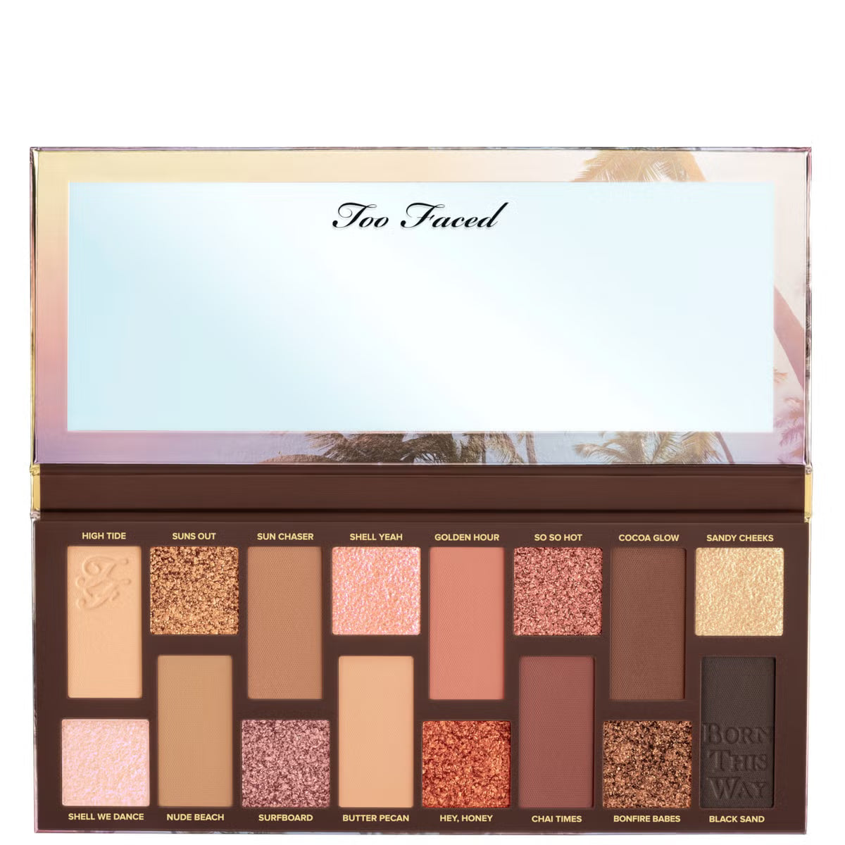 Born this way sunset stripped eyeshadow palette Too Faced