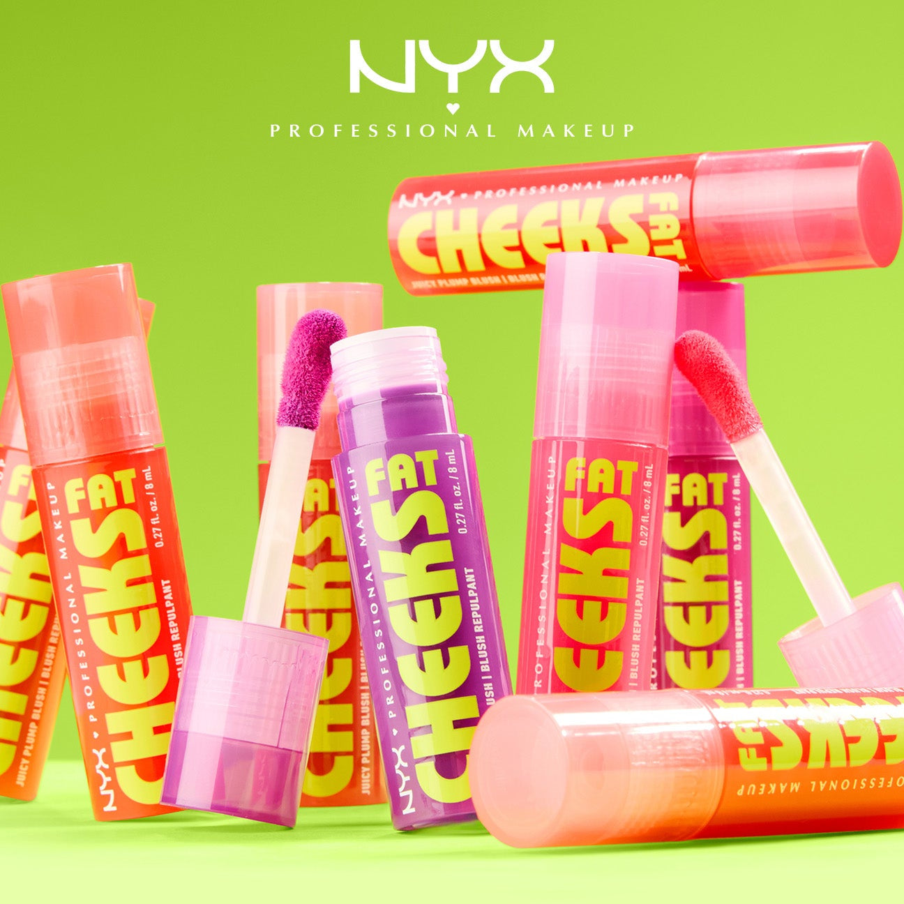 Fat cheeks dewy liquid blush Nyx