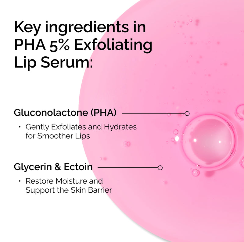 PHA 5% Exfoliating Lip Serum The Ordinary