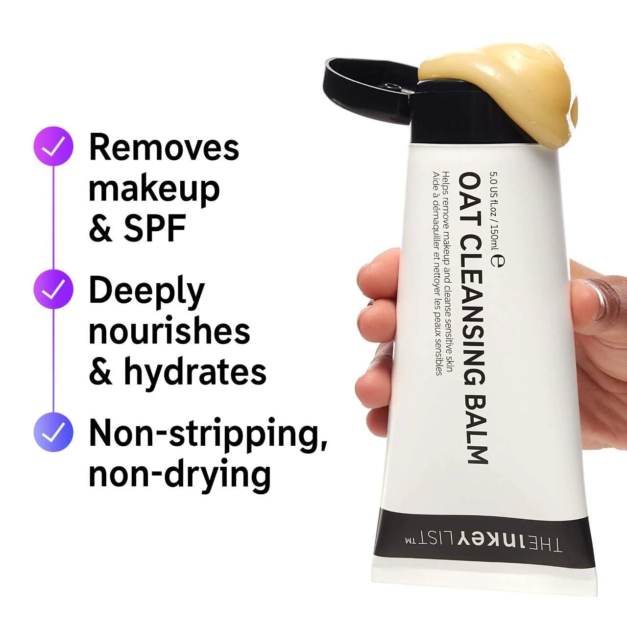 Oat cleansing balm Inkey list